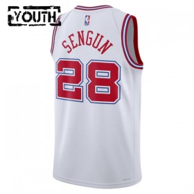 Dres Houston Rockets Alperen Sengun Nike 2025-26 City Edition Bijela Swingman - Dječji